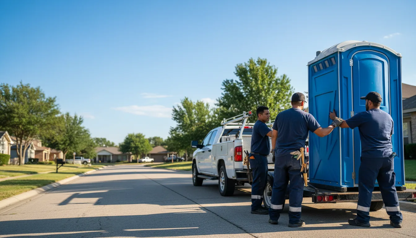 Portable Toilet Rental in Sherrard, IL near me